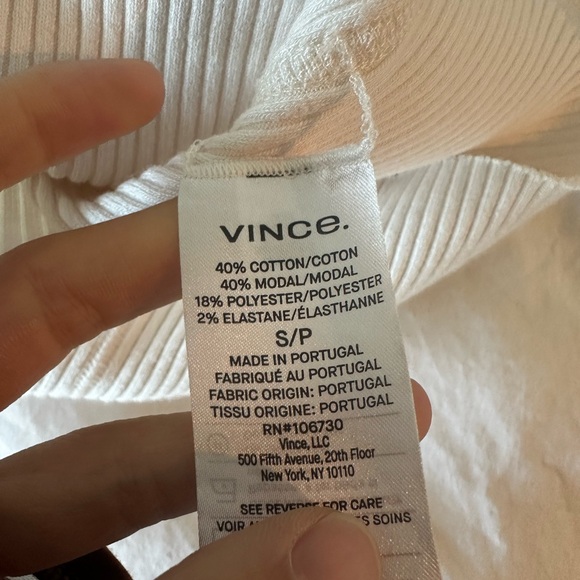 White Vince midi dress size S - Picture 5 of 6